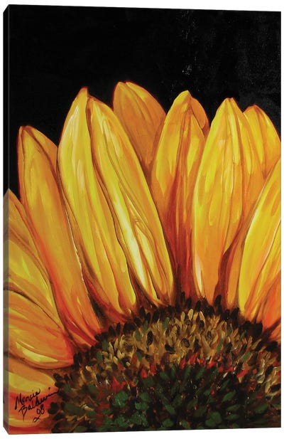 Sunflower Canvas Art Print - Marcia Baldwin
