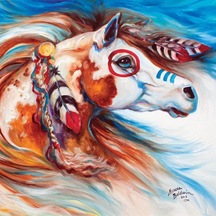 Wind Of Thunder Indian War Horse