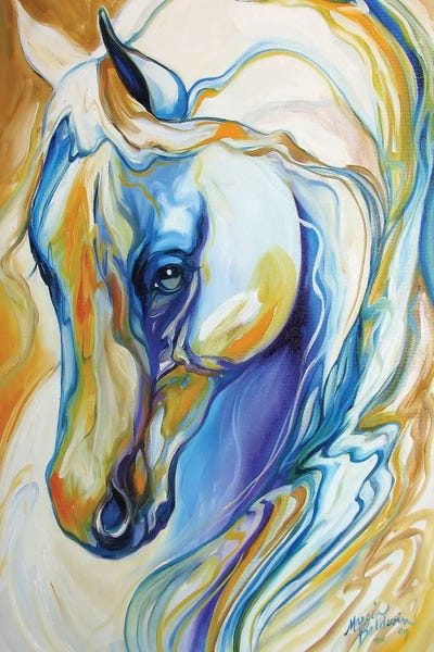 Arabian Abstract by Marcia Baldwin canvas print