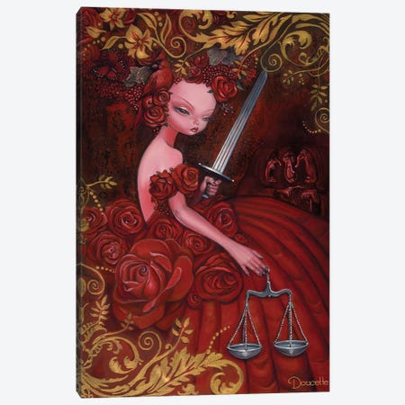 Justice Canvas Print #BDO14} by Bob Doucette Canvas Print