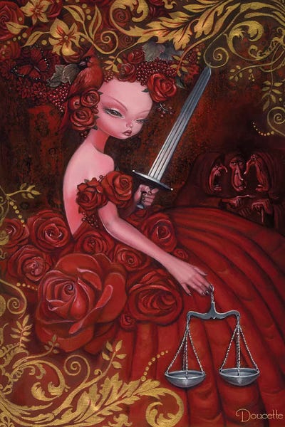 Lowbrow Femme Fatales: Justice by Bob Doucette