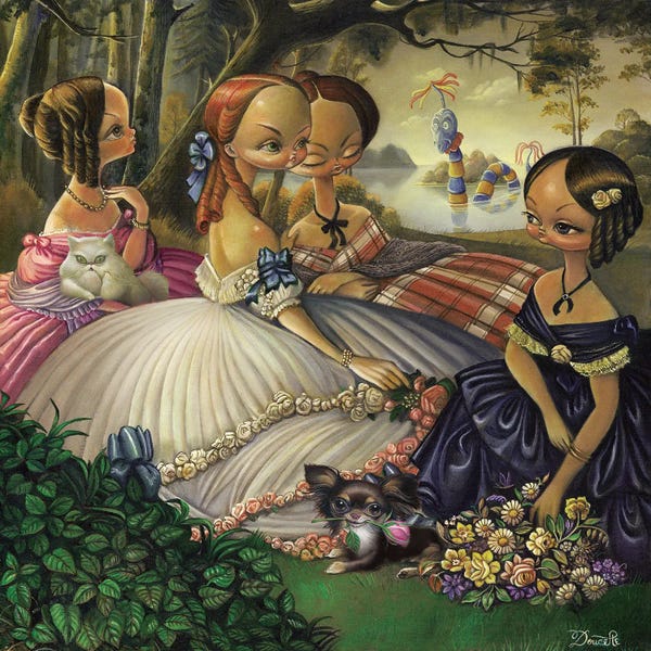 Pop Surrealism & Lowbrow: The Clearing by Bob Doucette