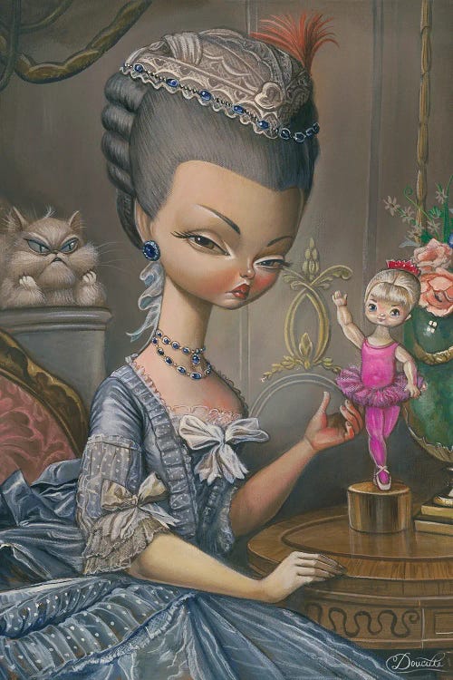 The Muse Of Dance by Bob Doucette wall art