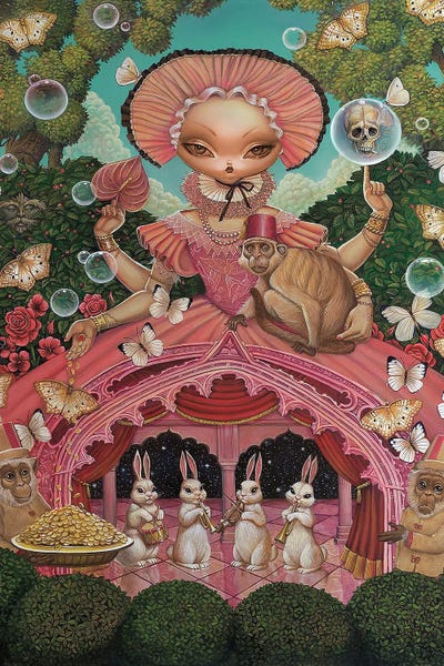 Otherworldly Opulence: Pink Paradise by Bob Doucette