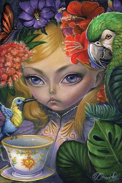 Parrots: Green Tea And Comfort by Bob Doucette