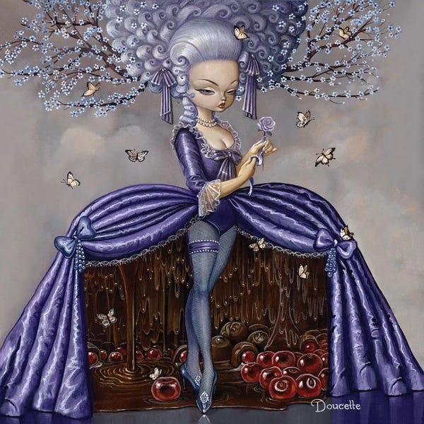 Edgy Bedroom: Cherry Blossom Time by Bob Doucette