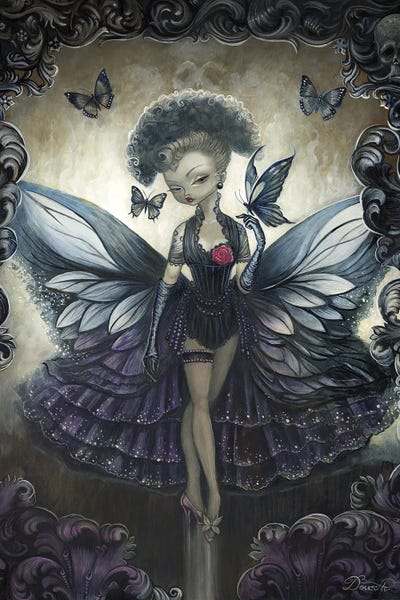 Lowbrow Femme Fatales: Papillon Noir by Bob Doucette