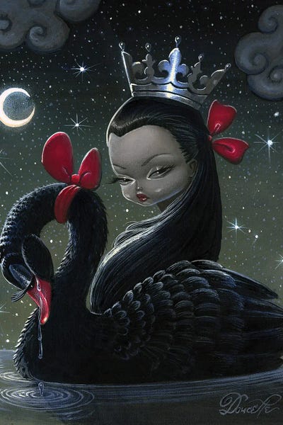 Lowbrow Femme Fatales: Tears Of The Swan by Bob Doucette