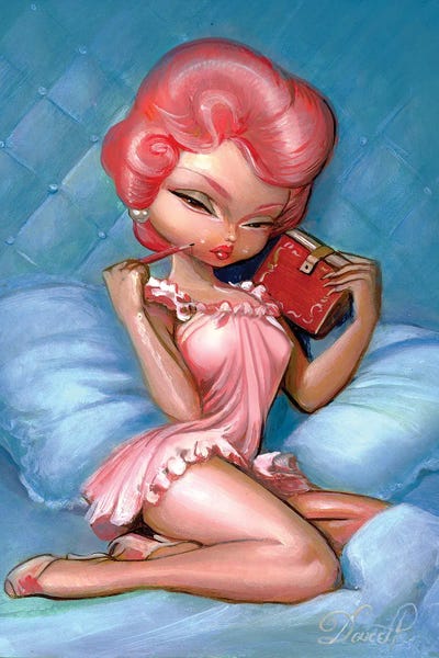 True Confessions by Bob Doucette canvas print