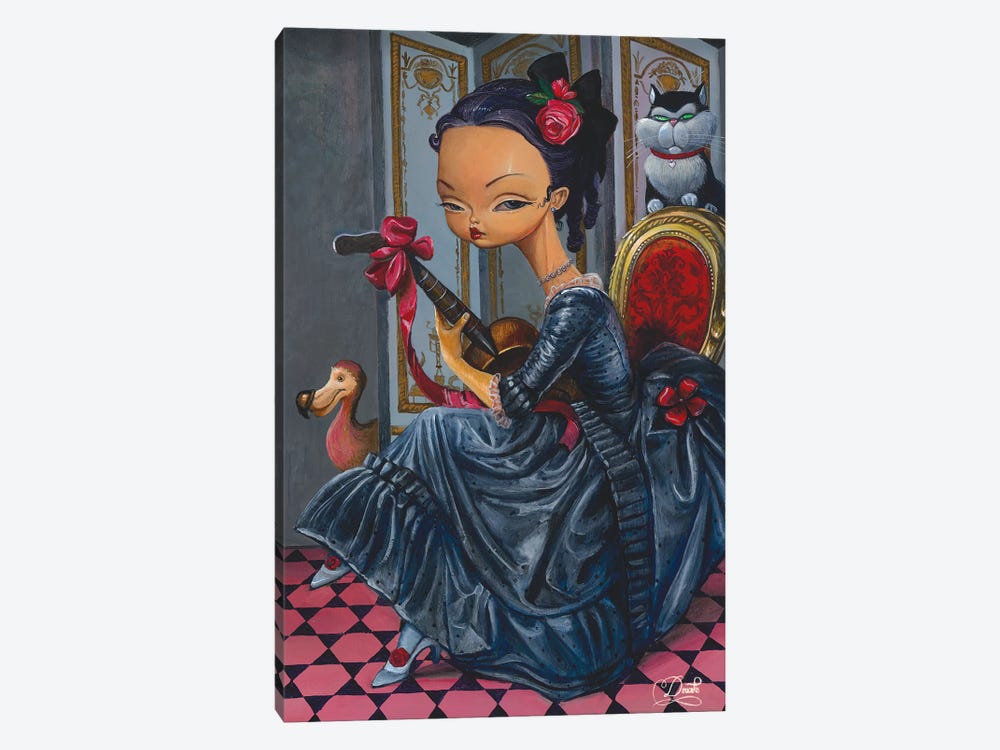 Dark Lady by Bob Doucette 1-piece Canvas Print