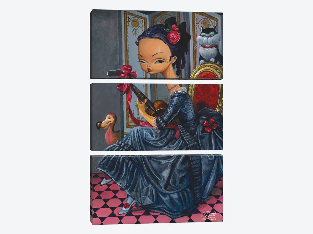 Dark Lady by Bob Doucette 3-piece Art Print