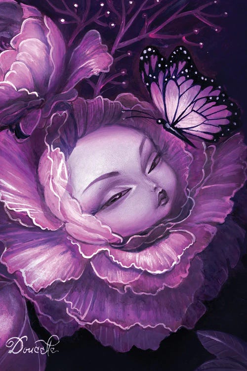 Purple Haze by Bob Doucette wall art