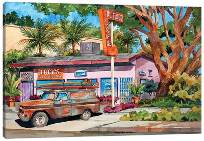 Lucy's Canvas Art Print - Trucks