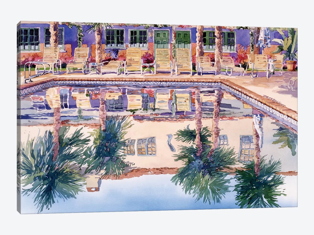 Cool Pool by Bill Drysdale 1-piece Art Print