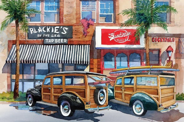 Fine Art Print: Back To Blackies by Bill Drysdale
