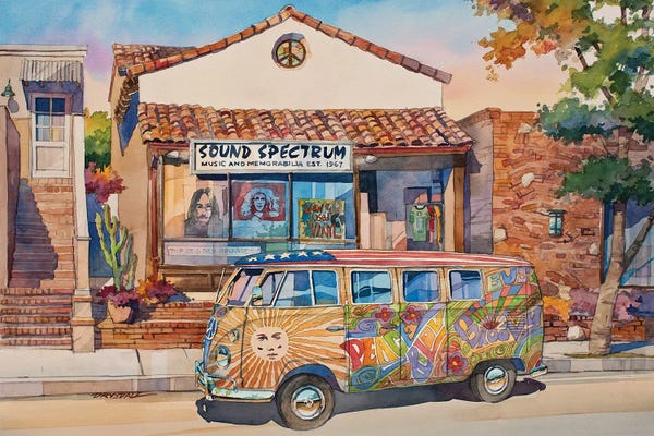 Peace Signs: The Love Bus by Bill Drysdale