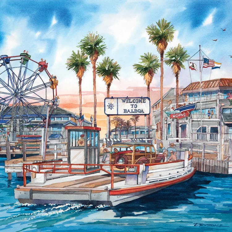 Welcome To Balboa by Bill Drysdale wall art