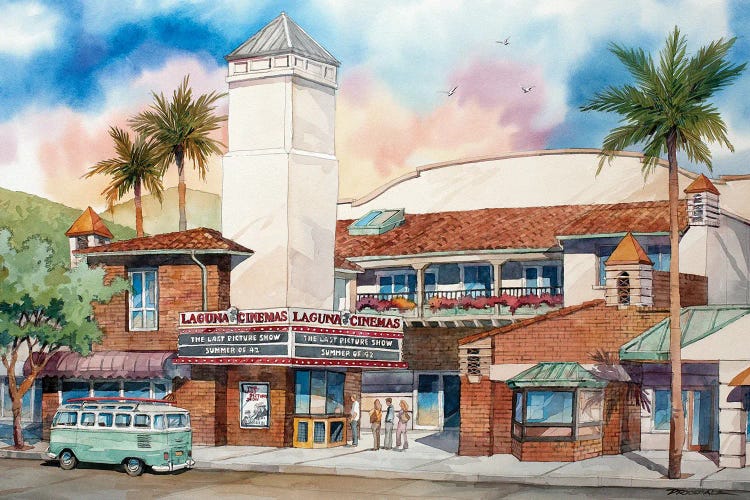 Laguna Cinema by Bill Drysdale wall art