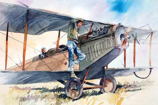 Airplanes: Curtiss Jenny by Bill Drysdale