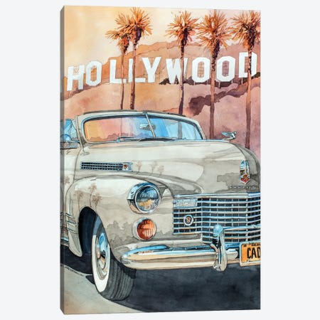Hollywood Caddy Canvas Print #BDR19} by Bill Drysdale Canvas Print