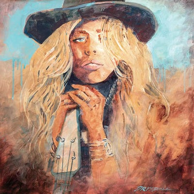 Honky Tonk Woman by Bill Drysdale art print