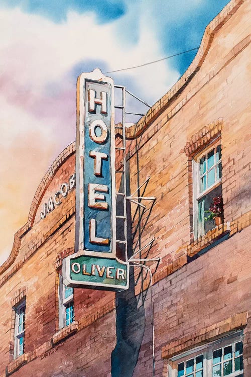 Hotel Oliver by Bill Drysdale wall art