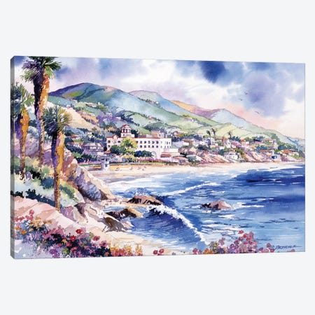 Laguna Coast Canvas Print #BDR25} by Bill Drysdale Canvas Art Print