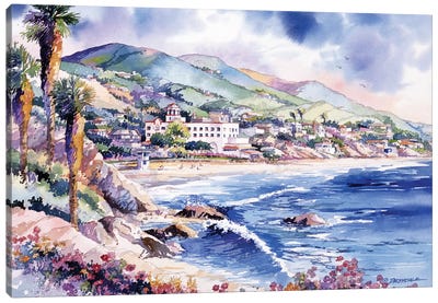 Laguna Coast Canvas Art Print - Bill Drysdale