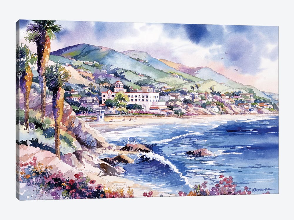 Laguna Coast by Bill Drysdale 1-piece Canvas Print