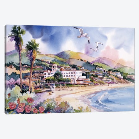 Laguna Roses Canvas Print #BDR27} by Bill Drysdale Art Print