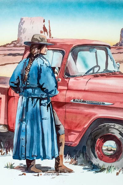 Chevrolet: Old Red by Bill Drysdale