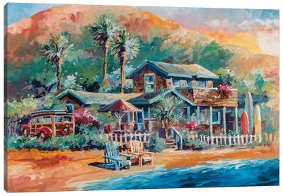 Beaches Canvas Art Print - Bill Drysdale