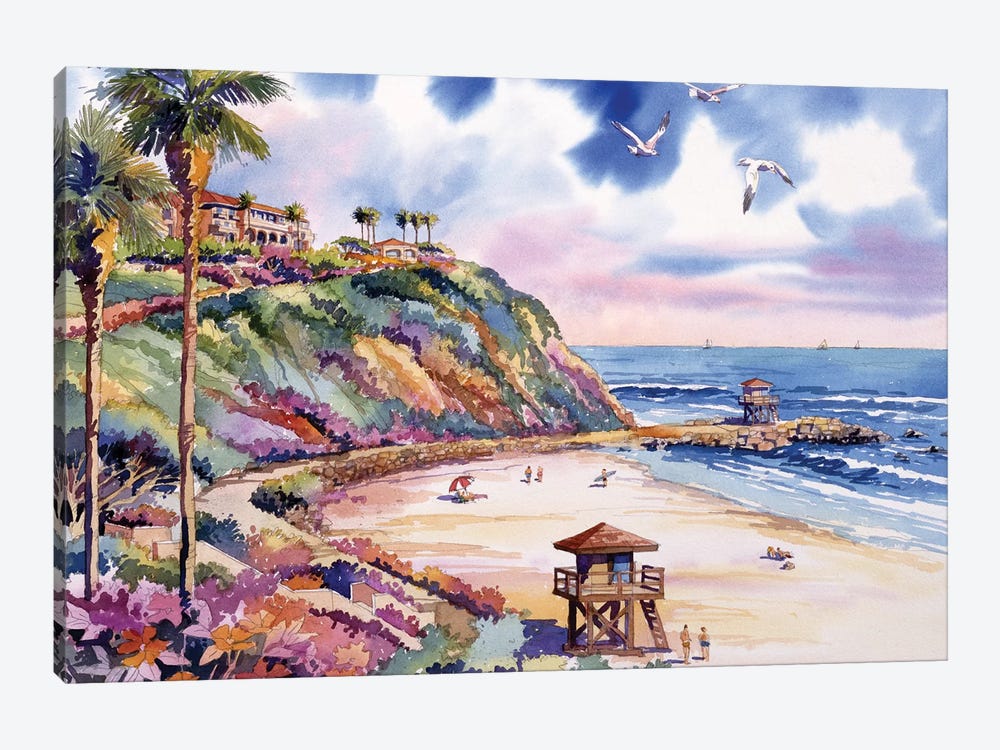 Salt Creek Beach by Bill Drysdale 1-piece Art Print