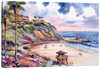 Salt Creek Beach Canvas Art Print - Coastline Art