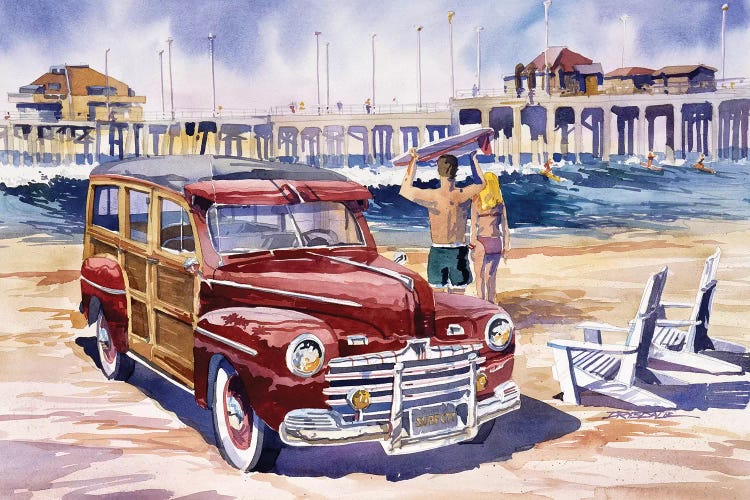 Surfin Safari by Bill Drysdale wall art