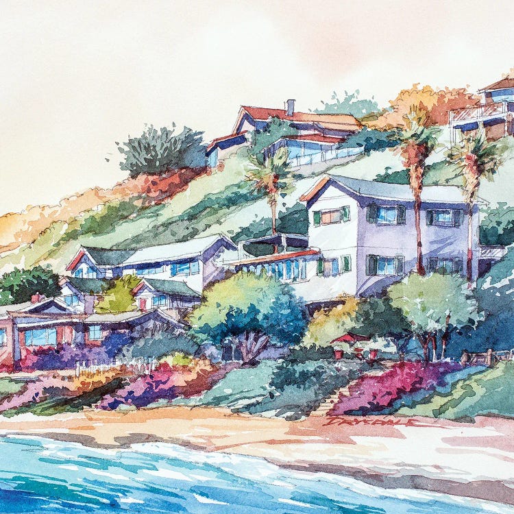 Along The Coast by Bill Drysdale wall art