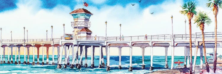 HB Pier by Bill Drysdale wall art