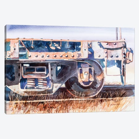 Rusted Relic Canvas Print #BDR69} by Bill Drysdale Canvas Artwork