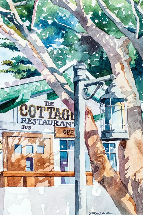 The Cottage Restaurant by Bill Drysdale wall art