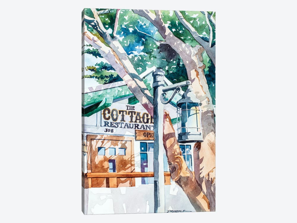 The Cottage Restaurant by Bill Drysdale 1-piece Art Print