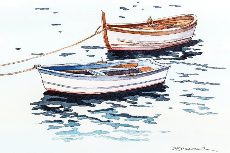 Vernazza Boats by Bill Drysdale wall art