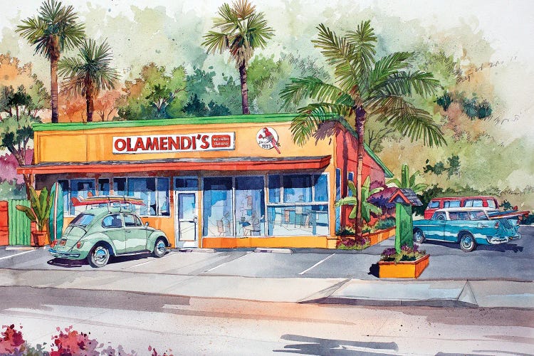 Tacos And Beer by Bill Drysdale wall art