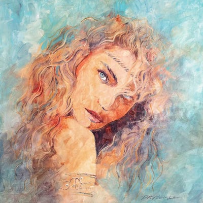 Coachella Girl by Bill Drysdale canvas print