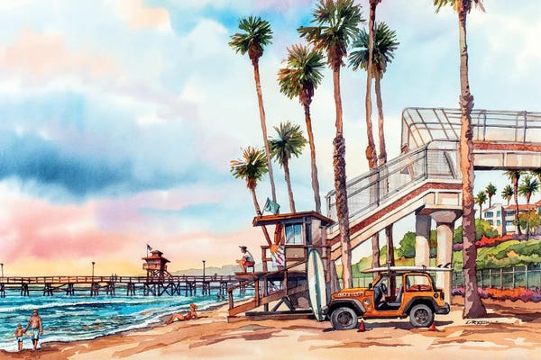 Nautical: T Street San Clemente by Bill Drysdale