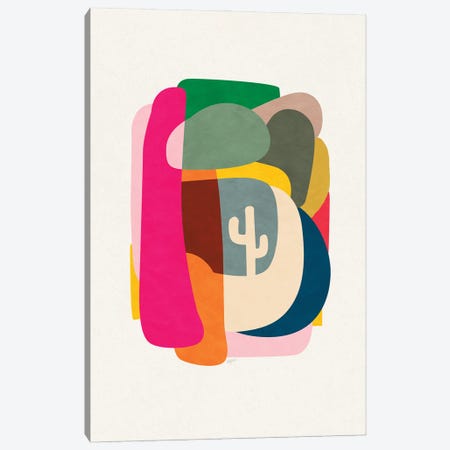 Joshua Tree Canvas Print #BDS16} by ArtBird Studio Art Print