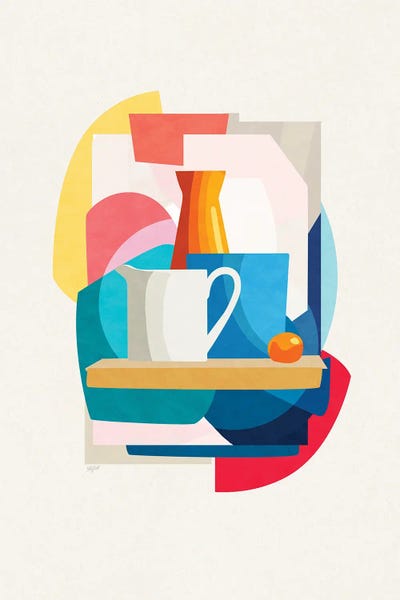 ArtBird Studio: Orange Water by ArtBird Studio