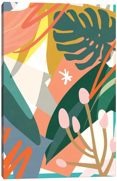 Cosmo Forest Canvas Art Print - ArtBird Studio