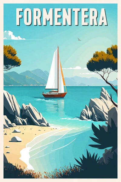 Spain: Formentera by ArtBird Studio