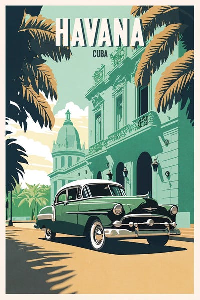 Havana: Havana -Cuba by ArtBird Studio