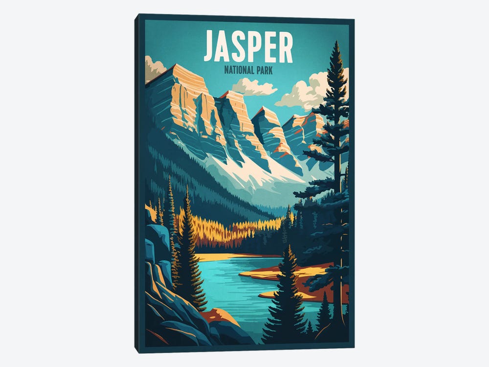 Jasper National Park by ArtBird Studio 1-piece Art Print